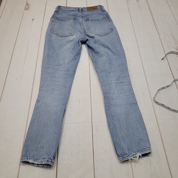 Madewell high rise skinny crop jeans Vintage wash - Picture 2 of 11